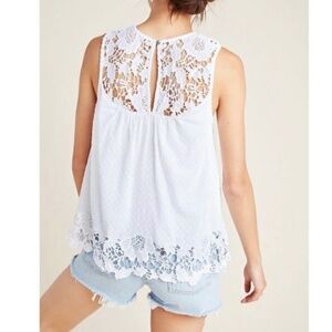 Anthropologie | Aeliana Lace Crochet Top  Sz S NWT